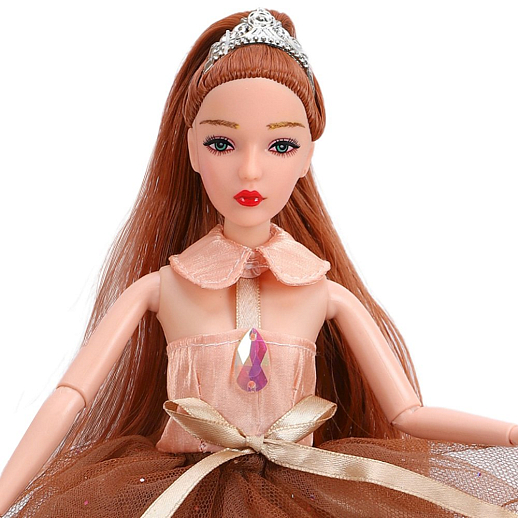 Кукла "Принцесса" с шарнирными руками и ногами, в комплекте домашний питомец, аксессуары, в/к 28х6,5х36 см в Джамбо Тойз #5