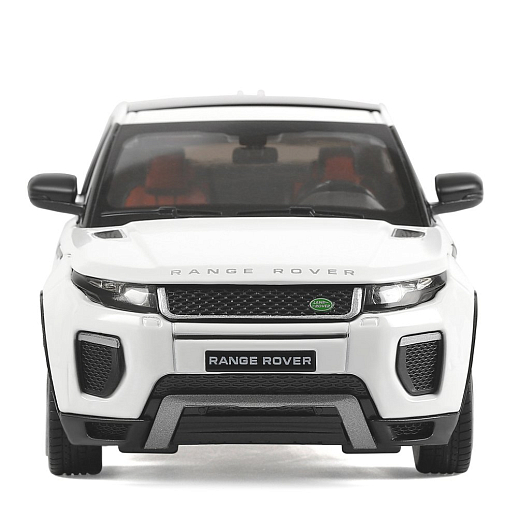 ТМ "Автопанорама" Машинка металлическая 1:24 Land Rover Range Rover Evoque HSE 2017, белый, откр. двери и капот, свет, звук, свободный ход колес, в/к 24,5*12,5*10,5 см в Джамбо Тойз #9
