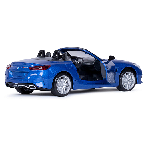 ТМ "Автопанорама" Машинка металлическая 1:30 BMW Z4 M40i, синий, свет, звук,откр. двери, инерция, в/к 18*13,5*9 см в Джамбо Тойз #13
