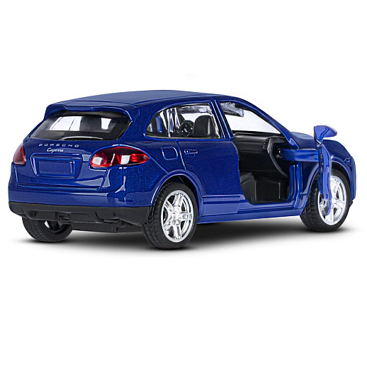 ТМ "Автопанорама" Машинка металлическая 1:43 Porsche Cayenne S, синий перламутр, откр. двери, инерция, в/к 17,5*12,5*6,5 см в Джамбо Тойз #12