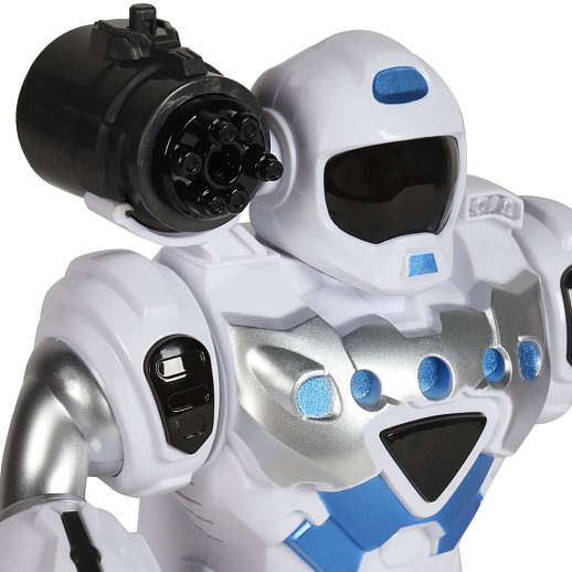 ТМ "Smart Baby" Робот Гриша на батарейках, стреляет ракетами, ходит, свет, музыка, проектор, в/к 27,8х21,5х12 см в Джамбо Тойз #6