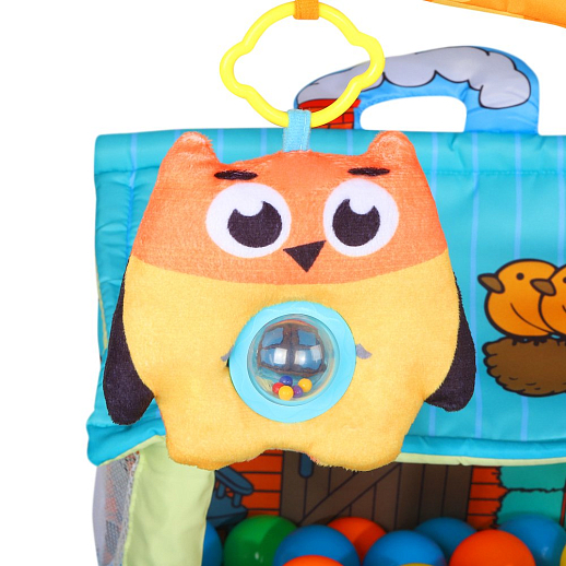ТМ "Smart Baby" Коврик развивающий "Веселый дворик", в/к 60х8,5х46 см в Джамбо Тойз #5