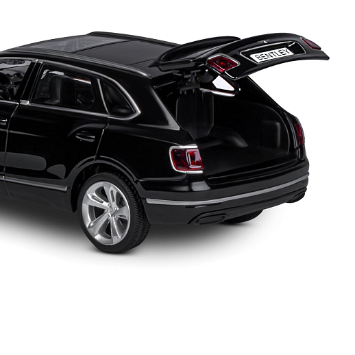 ТМ "Автопанорама" Машинка металлическая 1:34 Bentley Bentayga, черный, свет, звук, откр. двери, капот и багажник, инерция, в/к 17,5*13,5*9 см в Джамбо Тойз #18