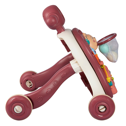 Ходунки, игровой центр, свет, звук, цвет бордовый, в/к 36,5х21х45,5 см в Джамбо Тойз #9