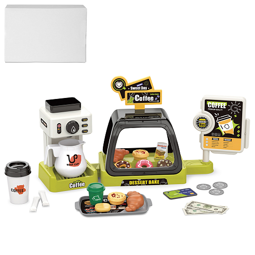 Игрушка для детей: набор "Кафе", свет, звук, зеленая, артикул JB0214263 в Джамбо Тойз