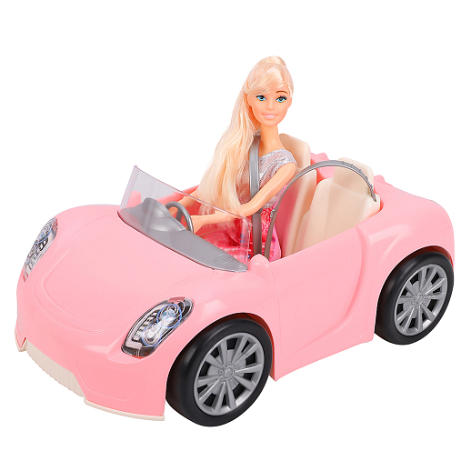 Игровой набор "Автоледи", в комплекте кукла с шарнирными руками, автомобиль, в/к 32*20*20 см в Джамбо Тойз #3