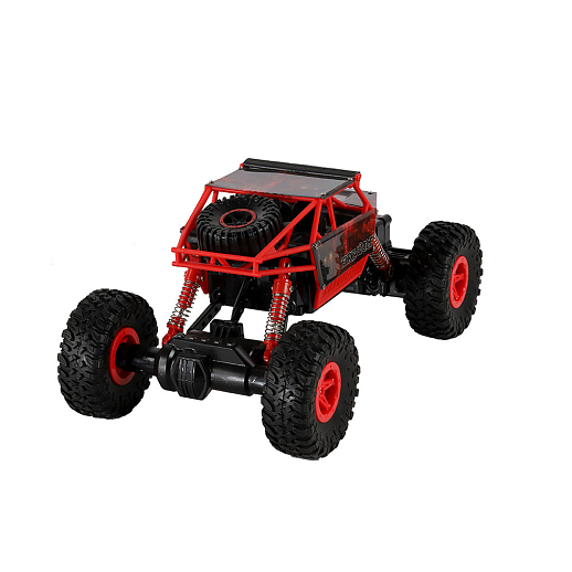 Машинка на радиоуправлении Краулер AUTODRIVE, 1:18, 2.4G, 4WD, с зарядкой, 5 каналов: вперед/назад, повороты, преодоление препятствий, цвет красный, в/к 32*18*23см в Джамбо Тойз #5