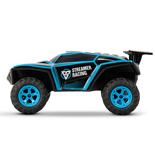 AUTODRIVE Р/У внедорожник,3D-подсветка корпуса/пульта,М1:16,2.4GHz,музыка,цвет синий,в/к 35,5*18*16см в Джамбо Тойз #7