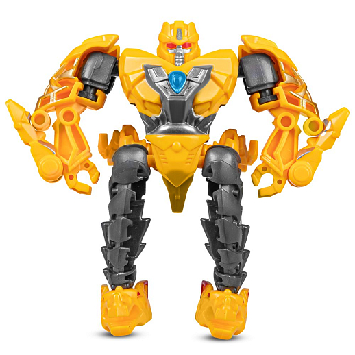 Набор из 5шт. трансформеров DIY(сборные модели), отдельн.робот трансформируется в динозавра, 5шт. собираются в одного больш.робота,в бел.кор. в Джамбо Тойз #12