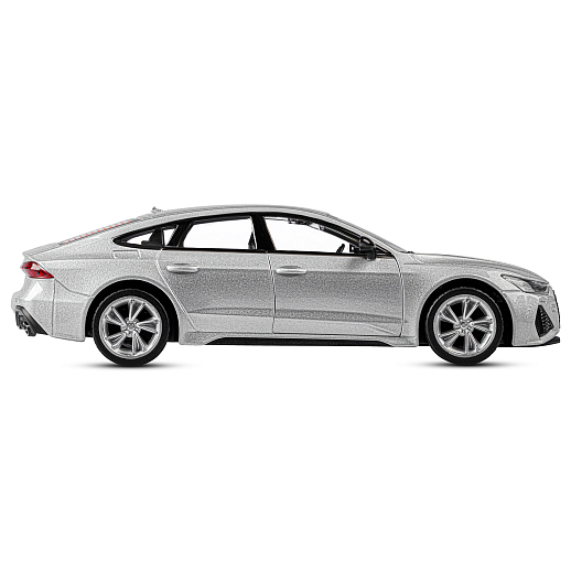 ТМ "Автопанорама" Машинка металл.1:35 Audi RS7 Sportback, серый, откр. двери и капот, свет, звук, инерция в/к 18*9*13,5 см в Джамбо Тойз #8