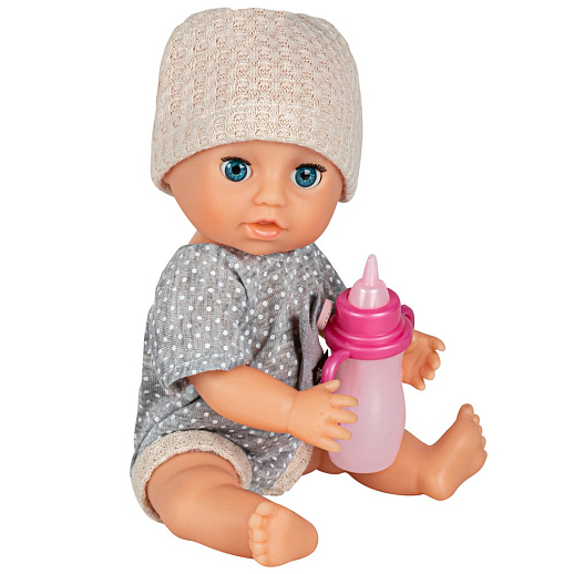 ТМ "Amore Bello" серия "Счастье" Кукла 20 см , пьет и писает, в комплекте пустышка и бутылочка, в/к 12,5х7,5х23 см в Джамбо Тойз #9