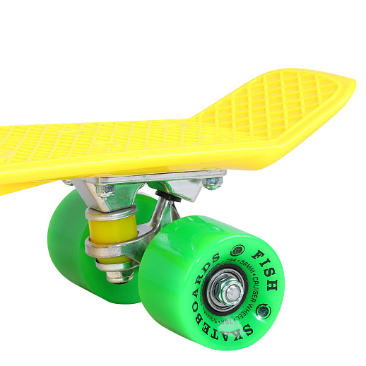 Скейтборд Fish желтый, подшипник ABEC-7 в Джамбо Тойз #3