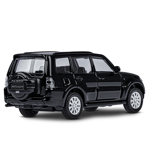ТМ "Автопанорама" Машинка металлическая 1:43 Mitsubishi Pajero 4WD Turbo, черный, откр. двери, инерция, в/к 17,5*12,5*6,5 см в Джамбо Тойз #9