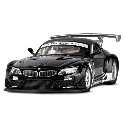 ТМ "Автопанорама" Машинка металлическая 1:32 BMW Z4 GT, черный, свет, звук, откр. двери и капот, инерция, в/к 17,5*13,5*9 см в Джамбо Тойз #4