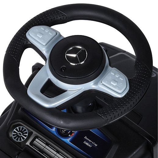 Лицензионная машинка-толокар “Mercedes-Benz”, звук, цвет черный, в/к 65,5х31х30см в Джамбо Тойз #4