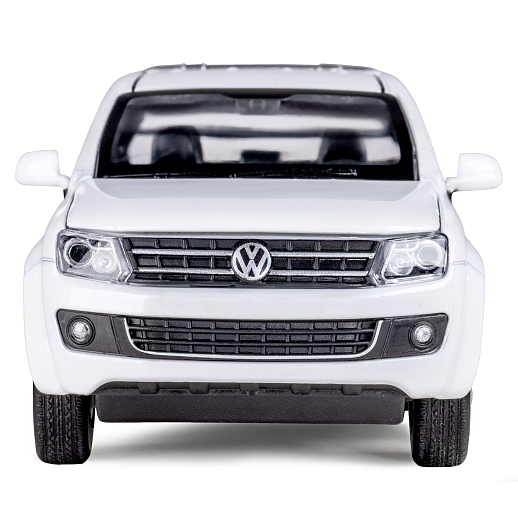 ТМ "Автопанорама" Машинка металлическая 1:30 Volkswagen Amarok, белый, свет, звук, откр. двери, капот и дверка багажника, инерция, в/к 20*10*11 см в Джамбо Тойз #7