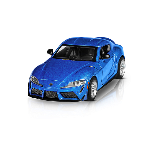 ТМ "Автопанорама" Машинка металлическая 1:31 Toyota Supra, матовый синий, откр. двери, свет, звук, инерция в/к 17,5*13,5*9 см в Джамбо Тойз #9
