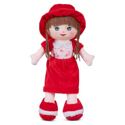 ТМ "Amore Bello" Кукла мягкая на бат., фразы на русском языке, стихотворение, песенка, 40 см, в/п в Джамбо Тойз