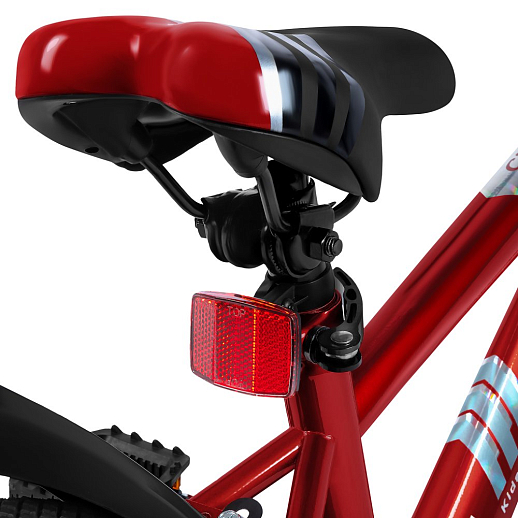 Велосипед CITYRIDE 16", модель CR-B2-07F41, рама сталь, обода алюминий, ножной тормоз, балансирные колёса, цвет красный хамелеон в Джамбо Тойз #3