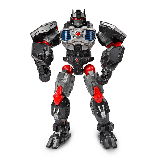 Робот-трансформер с оружием, трансформация в гориллу, цвет темно-серебристый, в/к 20*9*26см в Джамбо Тойз #3