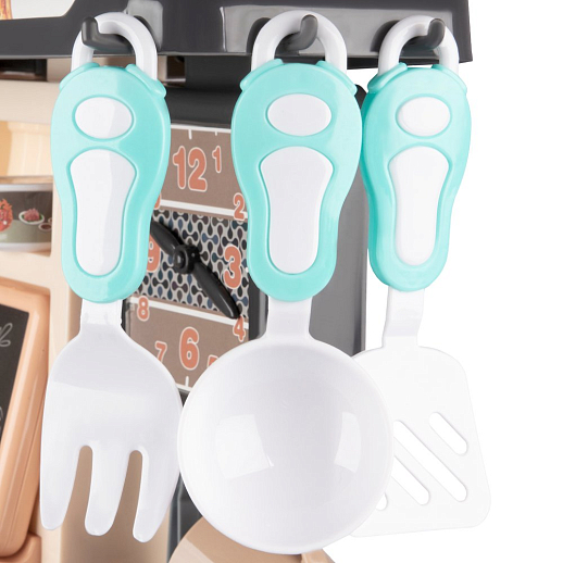 Игровой набор "Кухня", кран-помпа, имитация кипящей воды, пар, еда меняет цвет, в/к 55,5х13,5х46 см в Джамбо Тойз #9