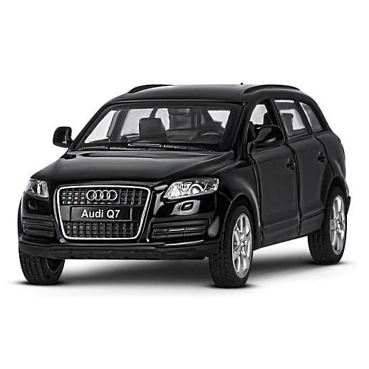 ТМ "Автопанорама" Машинка металлическая 1:43 Audi Q7, черный, откр. двери, инерция, в/к 17,5*12,5*6,5 см в Джамбо Тойз #5