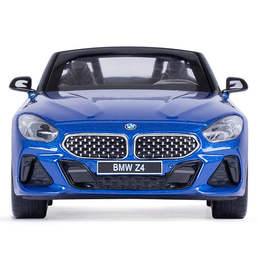 ТМ "Автопанорама" Машинка металлическая 1:30 BMW Z4 M40i, синий, свет, звук,откр. двери, инерция, в/к 18*13,5*9 см в Джамбо Тойз #5