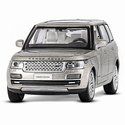 ТМ "Автопанорама" Машинка металлическая 1:34 2013 Range Rover, золотой перламутр, свет, звук, откр. двери, капот и багажник, инерция, в/к 17,5*13,5*9 см в Джамбо Тойз #5