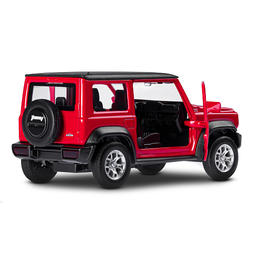 ТМ "Автопанорама" Машинка металлическая 1:32 Suzuki Jimny, красная, в/к в Джамбо Тойз #14