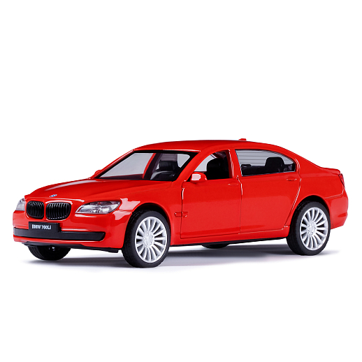 ТМ "Автопанорама"  Машинка металл. 1:46 BMW 760 LI, красный, инерция, откр. двери, в/к 17,5*12,5*6,5 см в Джамбо Тойз #3