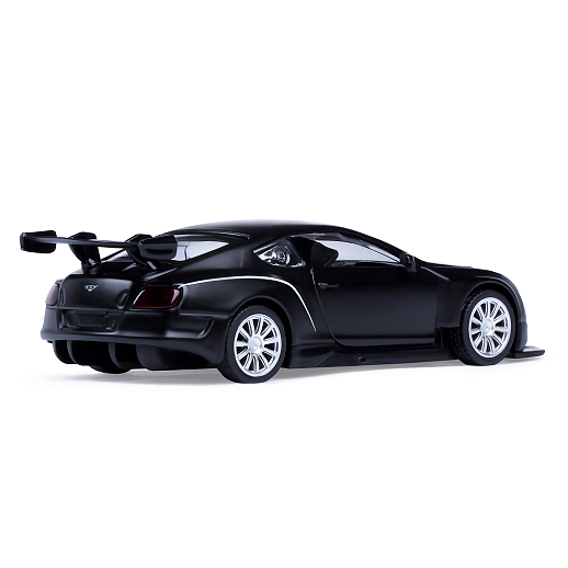 ТМ "Автопанорама" Машинка металлическая 1:43 Bentley Continental GT3, черный, откр. двери, инерция, в/к 17,5*12,5*6,5 см в Джамбо Тойз #7
