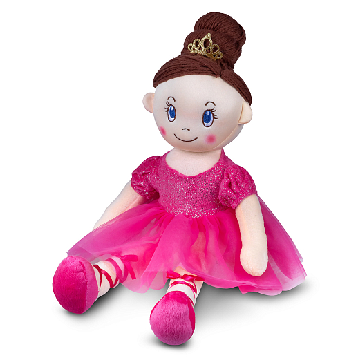 ТМ "Amore Bello" Кукла мягкая на бат., фразы на русском языке, стихотворение, песенка, 50 см, красный в/п в Джамбо Тойз #2