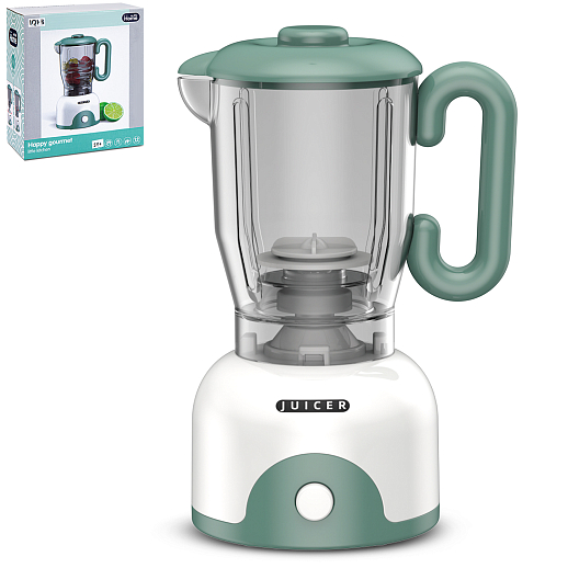 Игрушечная бытовая техника - блендер,со звук.и свет.эффектами, в  бел.кор. 15,4*9,9*17,7 см в Джамбо Тойз