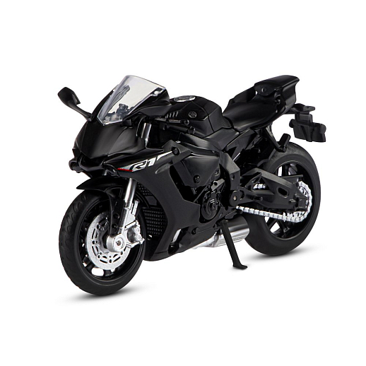 ТМ "Автопанорама" Мотоцикл металл. 1:18 YAMAHA YZF-R1, черный, свободный ход колес, в/к 9,2 х 4,5 х 14 см в Джамбо Тойз #5