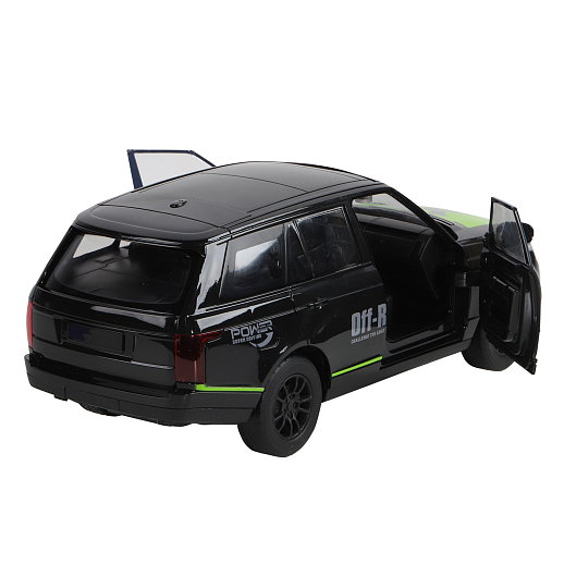 Машинка на радиоуправлении AUTODRIVE, 4WD, 1:16, 5 каналов, открываются двери, свет, зар. устр., зеленый, в/к 39*17*15, , в Джамбо Тойз #5