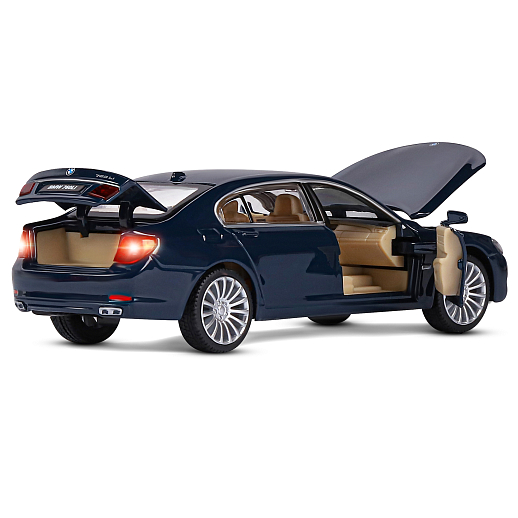 ТМ "Автопанорама" Машинка металл. 1:34 BMW 760LI, синий, инерция, свет, звук, откр. двери, свет, звук, в/к 17,5*13,5*9 см в Джамбо Тойз #15