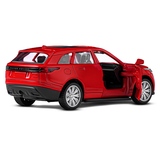 ТМ "Автопанорама" Машинка металлическая 1:42 Land Rover Range Rover Velar, красный, откр. двери, инерция, в/к 17,5*12,5*6,5 см в Джамбо Тойз #12