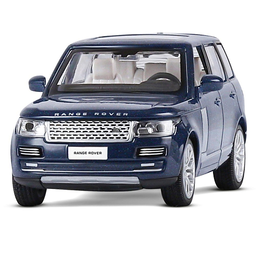 ТМ "Автопанорама" Машинка металлическая 1:34 2013 Range Rover, темно-синий перламутр, свет, звук, откр. двери, инерция, в/к 17,5*13,5*9 см в Джамбо Тойз #5