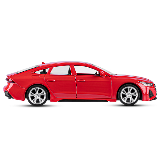 ТМ "Автопанорама" Машинка металлическая 1:43 Audi RS7 Sportback, красный, откр. двери, инерция, в/к 17,5*12,5*6,5 см в Джамбо Тойз #6
