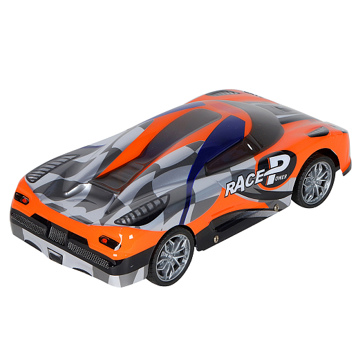 Р/У AUTODRIVE Машина с 3D подсветкой корпуса/пульта,М1:14, 4 канала,с аккум.,цв.оранж.,в/к 34*14,5*12см в Джамбо Тойз #5