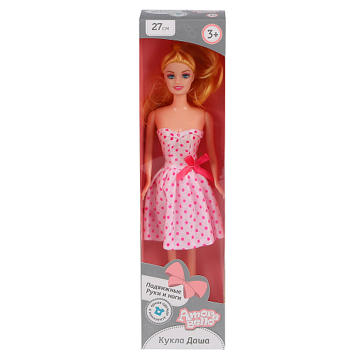 ТМ "Amore Bello" кукла "Даша", в/к 8х4,5х32 см в Джамбо Тойз #2