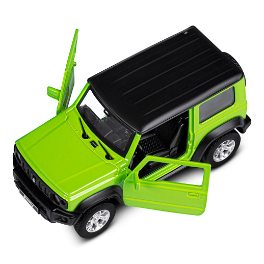 ТМ "Автопанорама" Машинка металлическая 1:32 Suzuki Jimny, зеленый, инерция, откр. двери, в/к 17,5*12,5*6,5 см в Джамбо Тойз #11