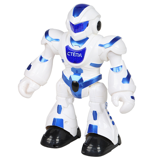 ТМ "Smart Baby" Робот Стёпа, движения (вперед, назад, влево, вправо), обучение (интересные факты о космосе), танцы, считалочки, скороговорки, высота робота 23 см, в/к 27*9,5*18,5 см в Джамбо Тойз #8