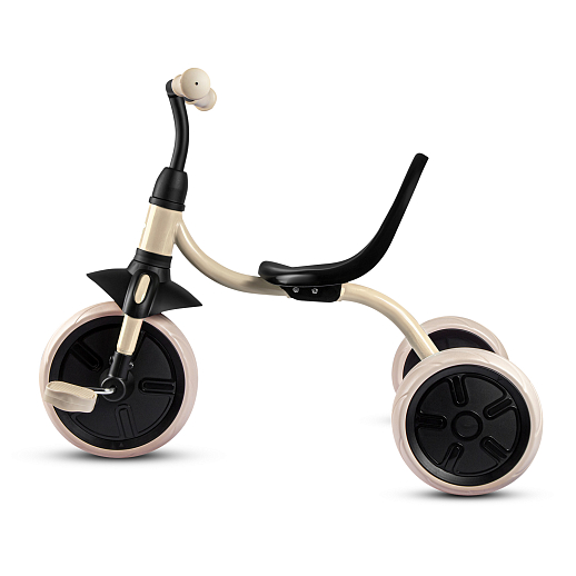 Трехколесный велосипед Cityride, пластиковые колеса 9/7.5", пластиковое сидение, цвет: бежевый в Джамбо Тойз #2