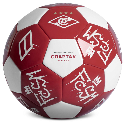 Мяч футбольный ФК Спартак, размер 5, TPU, вес 420гр, в/п в Джамбо Тойз #2