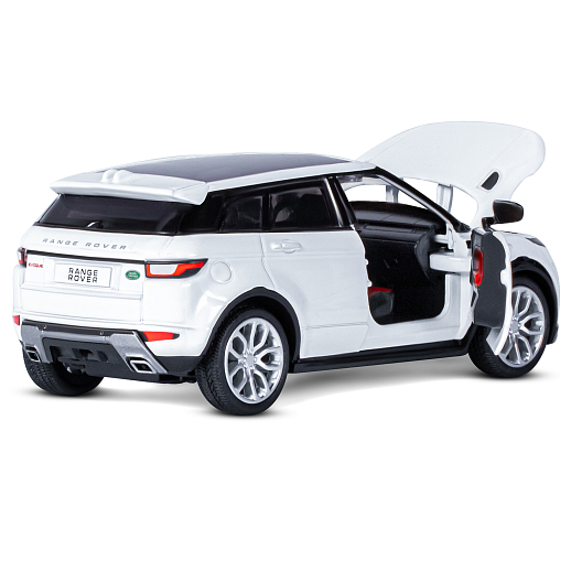 ТМ "Автопанорама" Машинка металлическая 1:32  Range Rover Evoque, белый, свет, звук, откр. двери и капот, инерция, в/к 17,5*13,5*9 см в Джамбо Тойз #14
