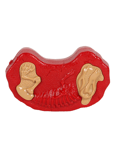 Р/У Дракон  со светом, звуком и паром, шагает, трясет головой, эластичный материал на шее, цвет красный, в/к 40,5*13*30,5 см в Джамбо Тойз #7