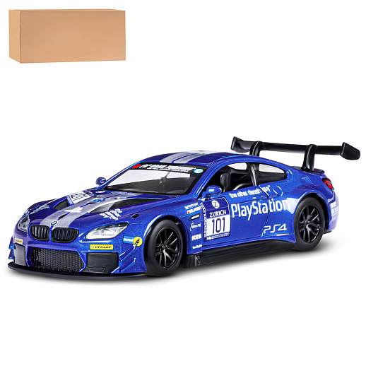 Игрушка для детей: Машинка металлическая 1: 44 BMW, цвет синий, инерция, артикул JB1251747 в Джамбо Тойз