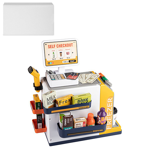 Игрушка для детей: набор "Супермаркет", свет, звук, цвет желтый, артикул JB0214268 в Джамбо Тойз