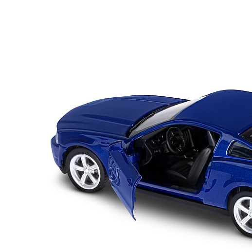 ТМ "Автопанорама" Машинка металлическая 1:43 Ford Mustang GT, синий, откр. двери, инерция, в/к 17,5*12,5*6,5 см в Джамбо Тойз #13